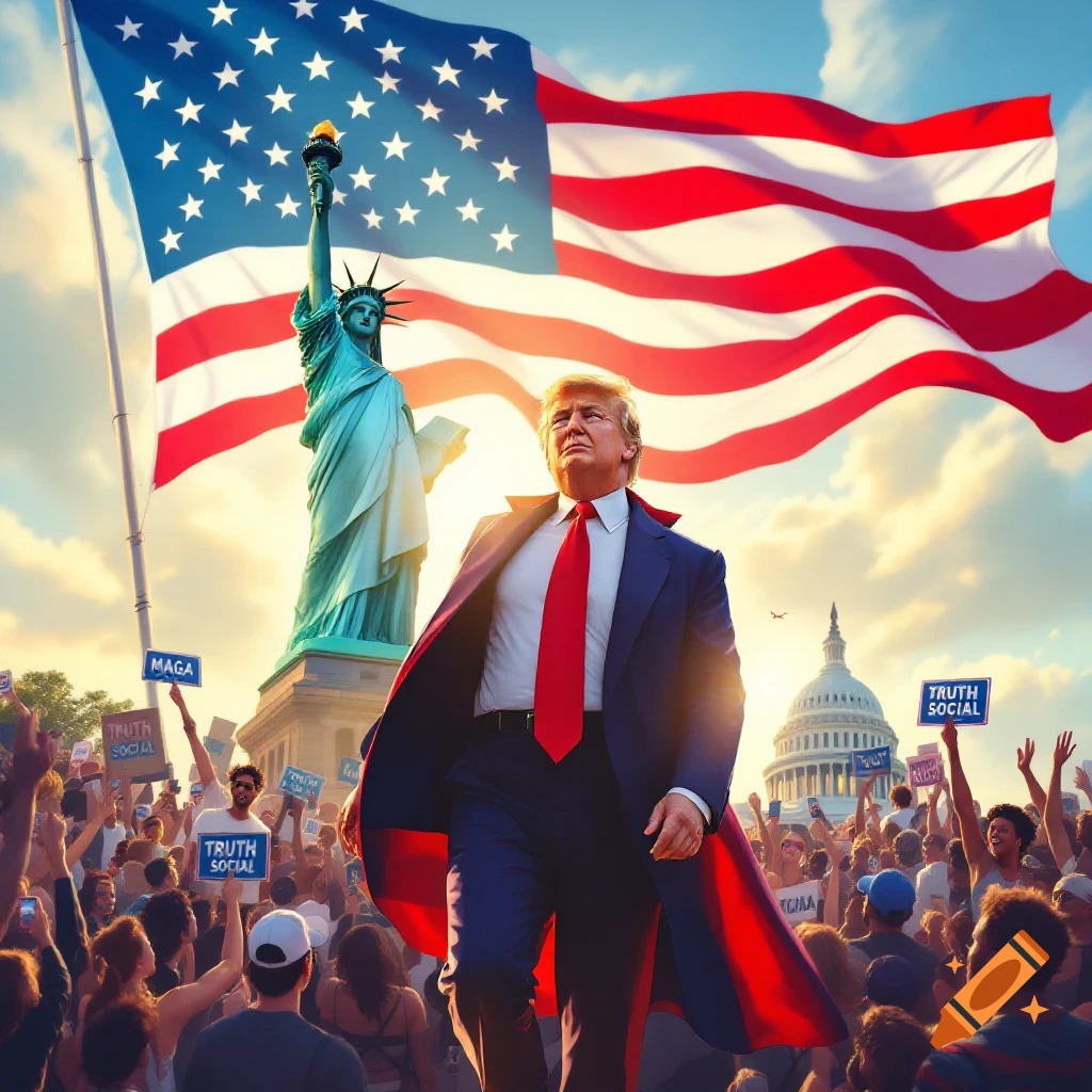 Patriotic background